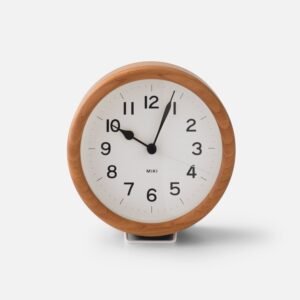 Open Wood Table/Wall Clock:Main in zoom modal