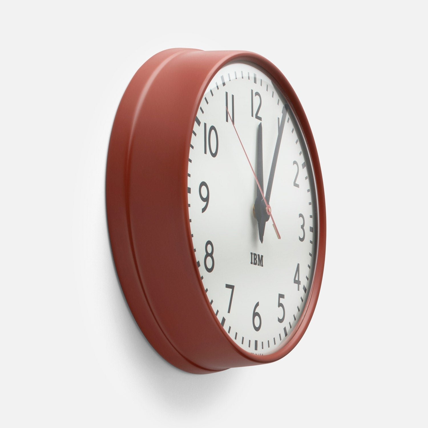 Open 1960s IBM Standard Issue Clock::Paprika::Hover in zoom modal