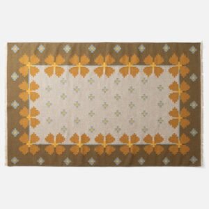 Flora Wool Flatweave Rug