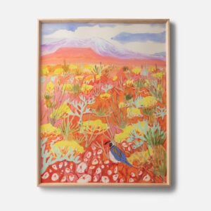 Desert Vista Print by Melissa Lakey