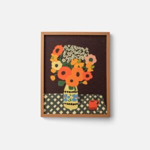 Teatime Blossoms Framed Print by Anisa Makhoul